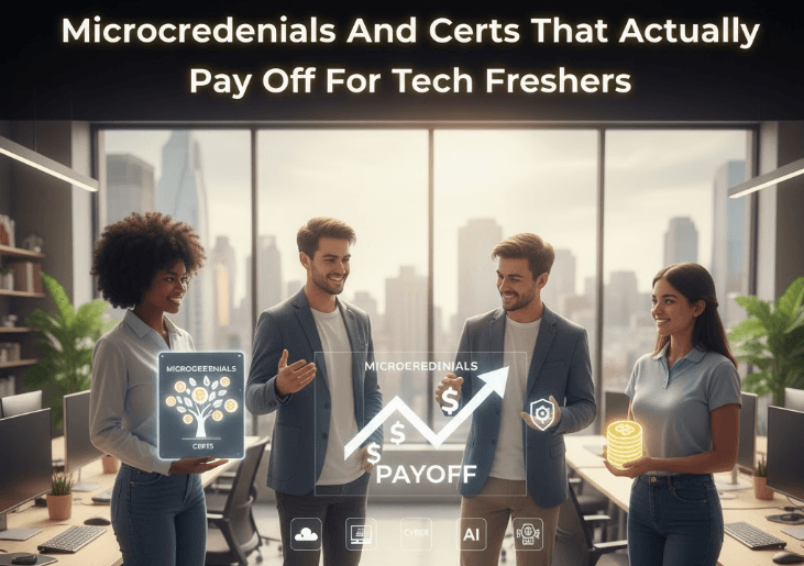 Microcredentials And Certs That Actually Pay Off For Tech Freshers